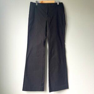 Gap Stretch Y2K mid-rise Chino Straight legs pants in Black size Tall 12L